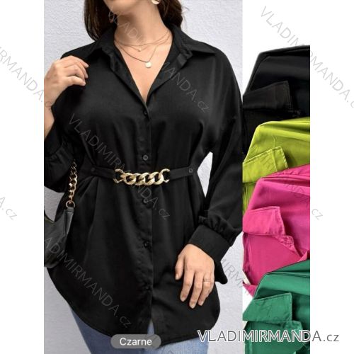 Women's Long Sleeve Shirt (S/M ONE SIZE) ITALIAN FASHION IMWT23203