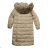 Coat winter park with fur women (sml-xl) FASHION ITALY IM917S-100 Brown S