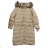 Coat winter park with fur women (sml-xl) FASHION ITALY IM917S-100 Brown S