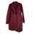 Women's Plus Size Zipper Hooded Lamb Coat (2XL/3XL ONE SIZE) ITALIAN FASHION IM422841/DU   Wine
   XL/2XL