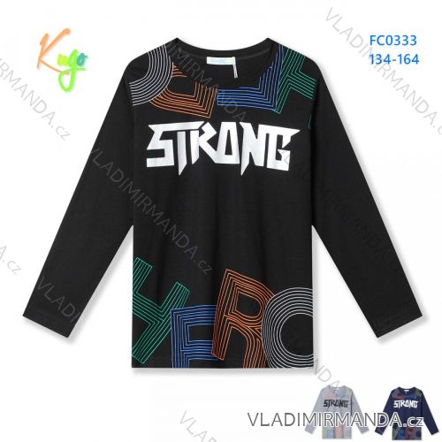 Boys long sleeve shirt (134-164) KUGO HC0721