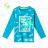 T-shirt with long sleeves children's girls girls (98-128) KUGO HL9309