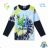 T-shirt long sleeve with sequins children adolescent girls (116-146) KUGO B3258