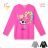 T-shirt long sleeve with sequins children adolescent girls (116-146) KUGO B3258