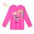 T-shirt long sleeve with sequins children adolescent girls (116-146) KUGO B3258