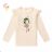 T-shirt with long sleeves children's girls girls (98-128) KUGO HL9309