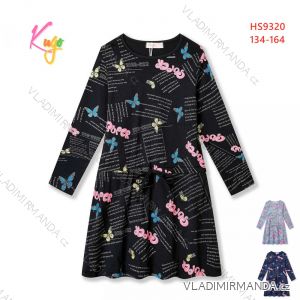 Long Sleeve Dress with Baby Glides and Girls (134-164) KUGO ML7097