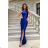 Women's Plus Size (42-46) Long Elegant Party Sleeveless Dress POLISH FASHION PMLBC23265-10