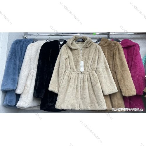 Women's Fur Coat (S/M ONE SIZE) ITALIAN FASHION IMWD234329