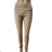 Leggings long insulated women's jeans (S/M,M/L,L/XL)) TURKISH FASHION DDS23A536V Camel brown S/M