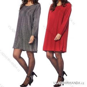 Women's Elegant Long Sleeve Dress (S/M ONE SIZE) ITALIAN FASHION IMM23M6062