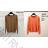 Women's Long Sleeve Knitted Sweater (S/M ONE SIZE) ITALIAN FASHION IMM22FD9073