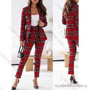 Set elegant jacket long sleeve and pants women (S / M ONE SIZE) ITALIAN FASHION IMM211392