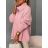 Women's Knitted Thin Long Sleeve Sweater (S/M ONE SIZE) ITALIAN FASHION IMWL233225