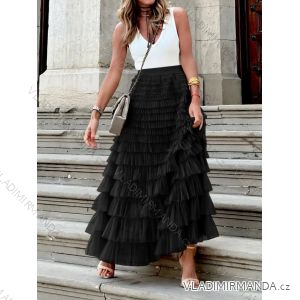 Women's Long Tulle Skirt (S/M ONE SIZE) ITALIAN FASHION IMWB233518