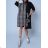 Women's Long Chiffon Short Sleeve Dress (S/M ONE SIZE) ITALIAN FASHION IMWGM23456
