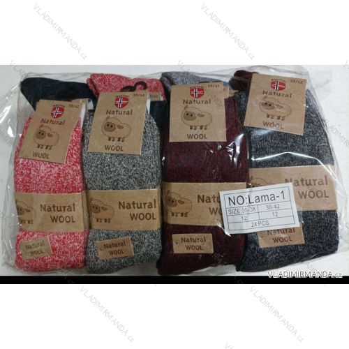 Women's warm wool socks (35-42) AMZF AMZF23LAMA-1