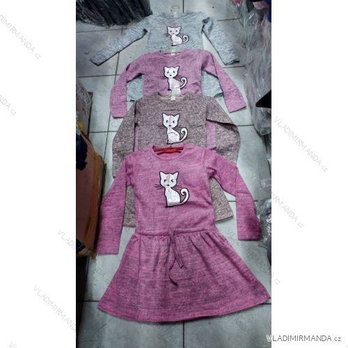 Dress long sleeve children teenager girls (116-146) TURKISH MADE TVB23016