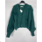 Women's Long Sleeve Knitted Sweater (S/M ONE SIZE) ITALIAN FASHION IMPBB23J23665