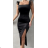 Women's Summer Elegant Sparkly Sequin Strap Dress (S/M ONE SIZE) ITALIAN FASHION IMPBB23O3837