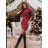 Women's Elegant Long Sleeve Dress (S/M ONE SIZE) ITALIAN FASHION IMM23M6062