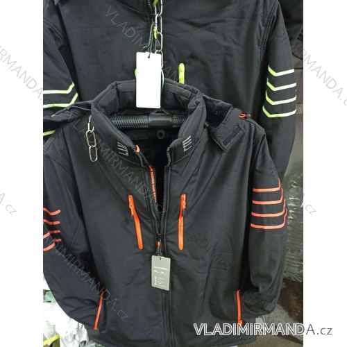 Bunda zimní na zip pánská (4XL-7XL) TA FASHION TAF23TA-006NA-BIG