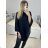 Pončo úpletové dámské (S/M/L ONE SIZE) FRANCOUZSKÁ MÓDA FMWG23FG55513 M / L Brown