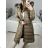 Coat winter park with fur women (sml-xl) FASHION ITALY IM917S-100 Brown S