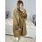 Women's slim long sleeve coat (L/XL ONE SIZE) ITALIAN FASHION IM423097 L/XL black