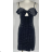 Women's Summer Elegant Sparkly Sequin Strap Dress (S/M ONE SIZE) ITALIAN FASHION IMPBB23O3837