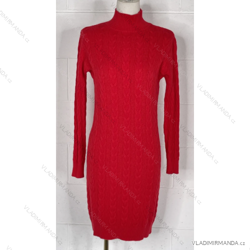 Women's Elegant Long Sleeve Dress (S/M ONE SIZE) ITALIAN FASHION IMPBB23B20866