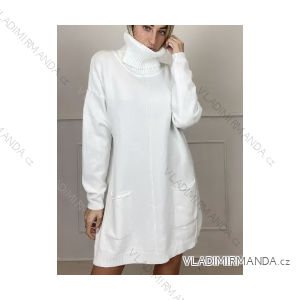 Women's Elegant Long Sleeve Dress (S/M ONE SIZE) ITALIAN FASHION IMPBB23B20866