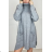 Women's Elegant Long Sleeve Dress (S/M ONE SIZE) ITALIAN FASHION IMPBB23B20866