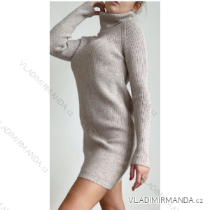 Women's Elegant Long Sleeve Dress (S/M ONE SIZE) ITALIAN FASHION IMPBB23B20866