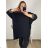 Tunic oversize long sleeve women's oversized (2XL / 3XL ONE SIZE) ITALIAN FASHION IM321551