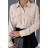 Women's Long Sleeve Shirt (S/M ONE SIZE) ITALIAN FASHION IMPGM2332-092