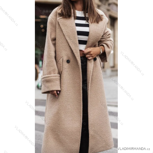 Women's Long Sleeve Coat (S/M ONE SIZE) ITALIAN FASHION IMPGM235272