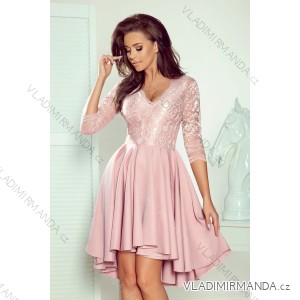 210-11 NICOLLE - lace neckline - powder pink NMC-210-11