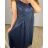 Women's Strapless Long Party Dress (S/M ONE SIZE) ITALIAN FASHION IMPSH23L676 XL/2XL dark blue