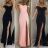 Women's Long Summer Elegant Sleeveless Dress (S/M ONE SIZE) ITALIAN FASHION IMPBB23C29640