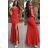 Women's Long Summer Elegant Sleeveless Dress (S/M ONE SIZE) ITALIAN FASHION IMPBB23C29640