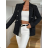 Women's Elegant Long Sleeve Jacket (S/M ONE SIZE) ITALIAN FASHION IMPGM2383061