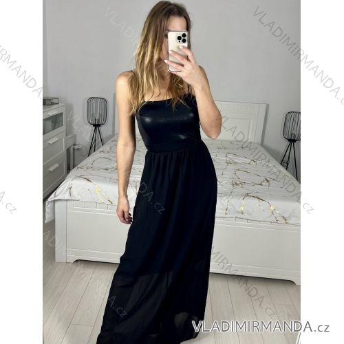 Sexy mini strapless dress for women (S / M ONE SIZE) ITALIAN FASHION IMM22922 S/M black