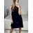 Sexy mini strapless dress for women (S / M ONE SIZE) ITALIAN FASHION IMM22922 S/M black