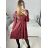 Women's Elegant Long Sleeve Dress (S/M ONE SIZE) ITALIAN FASHION IMM23M6062