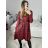 Women's Elegant Long Sleeve Dress (S/M ONE SIZE) ITALIAN FASHION IMM23M6062