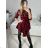 Women's Long Sleeve Shirt Dress (S/M/L ONE SIZE) ITALIAN FASHION IMC22658