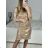 Women's Elegant Long Sleeve Dress (S/M ONE SIZE) ITALIAN FASHION IMM23M6062