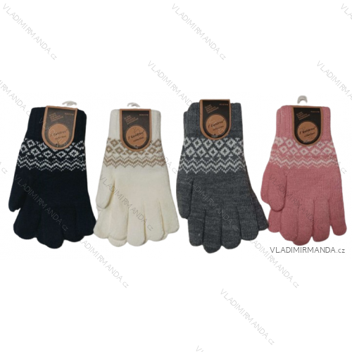 Women´s gloves feather (one size) SANDROU SAN23R2301F