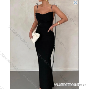 Women's long elegant dress with straps (S/M ONE SIZE) ITALIAN FASHION IMPLP2330000125